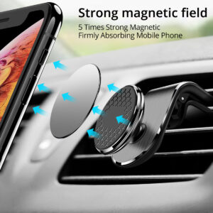 Magnetic Car Phone Holder Air Vent Mount with 360° Rotation