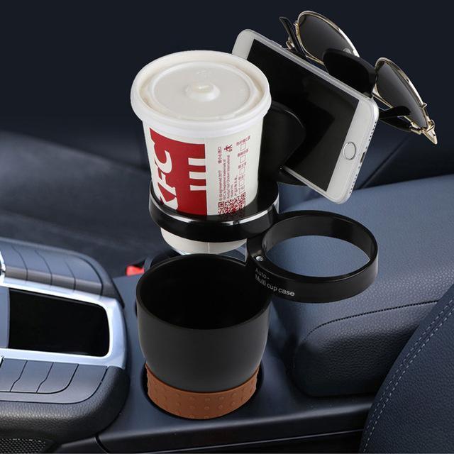 Universal Car Cup Holder Door Mount – ABS Drink Bottle & Can Holder