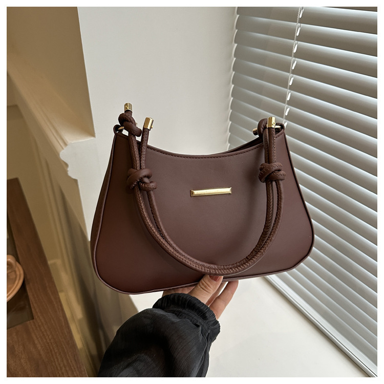 Women's High-end Hand-held Armpit Small Square Bag - Image 9