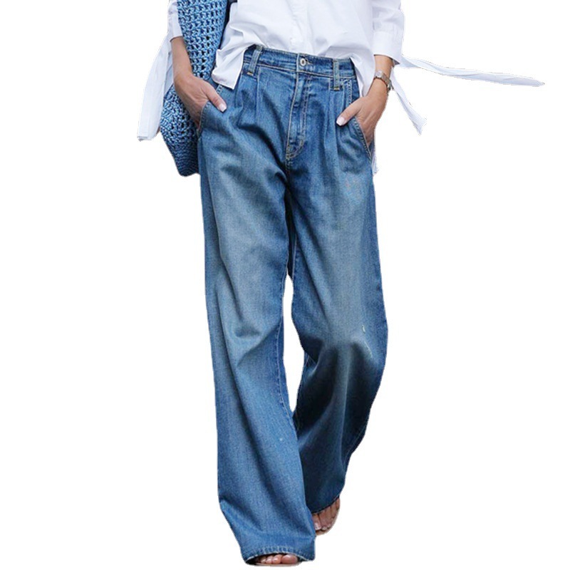 Nostalgic Jeans For Women With A High Waist And A Slimming Appearance - Image 3