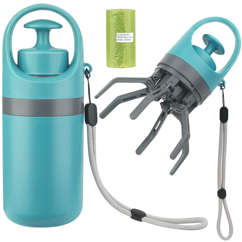 Portable Lightweight Dog Pooper Scooper with Built-in Poop Bag Dispenser - Image 10